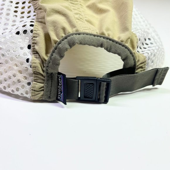 Vintage c. 2000 Patagonia Size L Fishing Cap Hat Mesh 52104 Made in USA - Picture 6 of 12